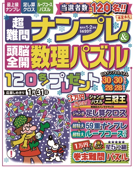 超難問ナンプレ 頭脳全開数理パズル パズルタイム